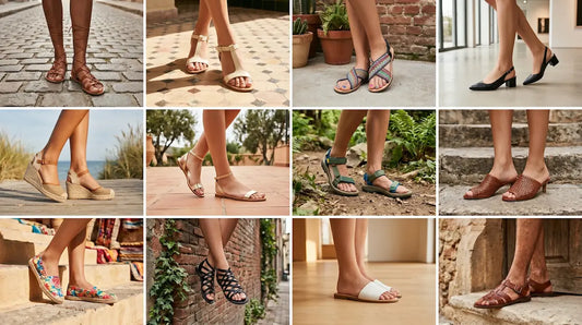 12 types of sandals for women