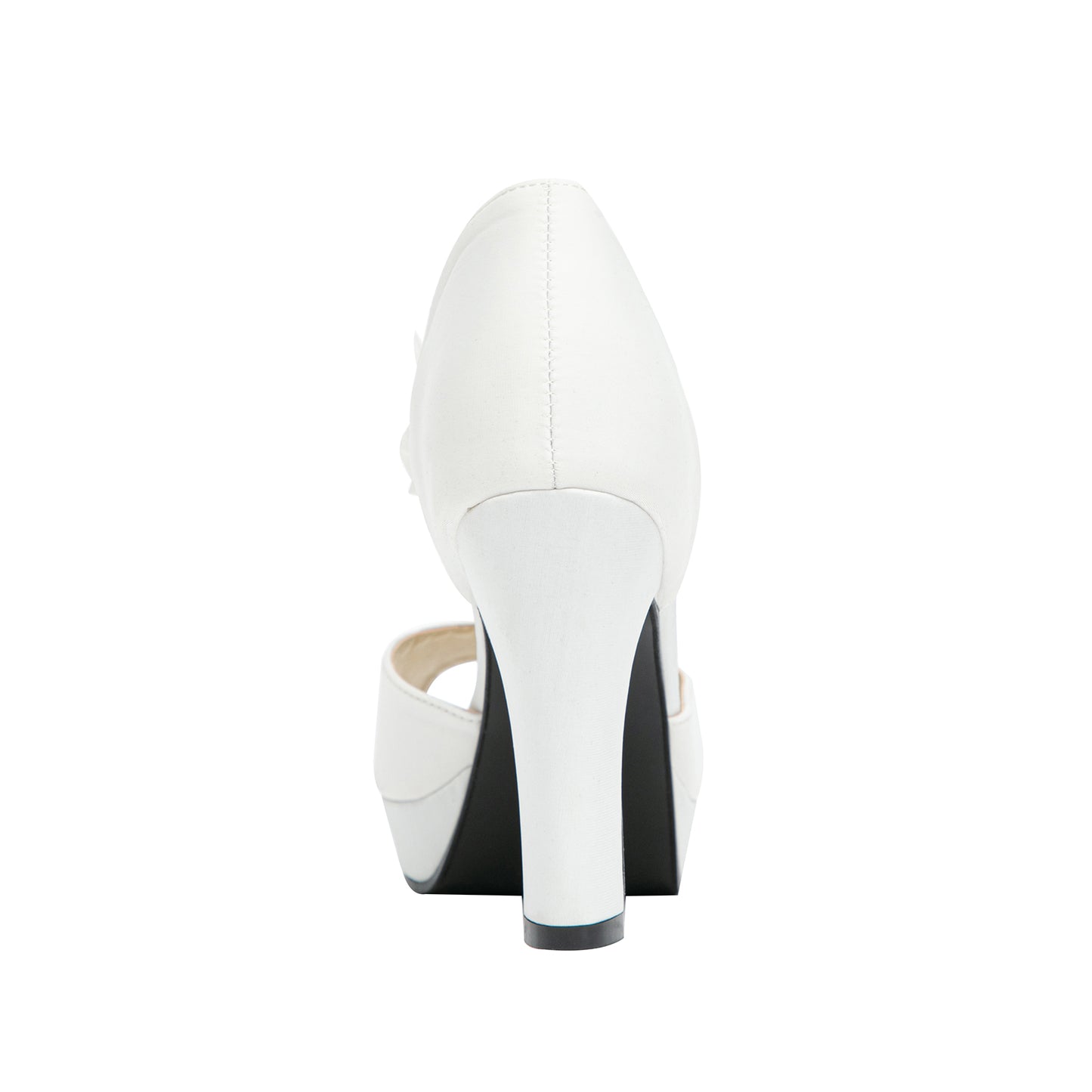 Vintage Two-Tone Platform Block Heels