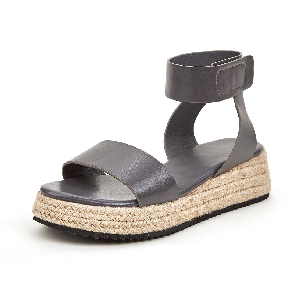 Espadrille Flatform Ankle Strap Sandals